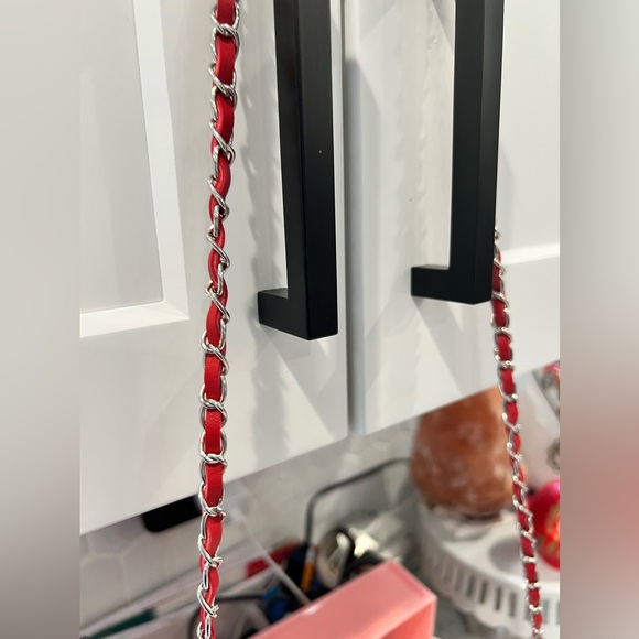 BADGLEY MISCHKA red handbag - Picture 12 of 14